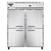 Continental Refrigerator 2RFE-SA-HD 57" W Two-Section Solid Door Reach-In Extra-Wide Refrigerator/Freezer