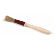 Matfer Bourgeat 116020 Pastry Brush 8-3/4" O.A. 1/2" Dia. Round Natural Bristles