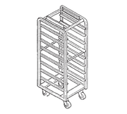 Baxter BDSRSB-10 10 Slides Stainless Steel Single End Load Rack