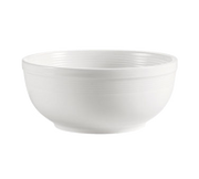 CAC China TGO-29 6" Dia. 20 Oz. Bone White Porcelain Round Tango Salad Bowl (3 Dozen Per Case)