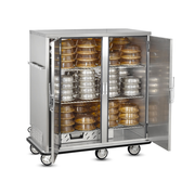 FWE P-120-2 120 Covered Plates P-Series Banquet Cart - 120 Volts