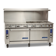 Imperial IR-6-G36-CC NG 72" Natural Gas Pro Series Restaurant Range - 312,000 BTU