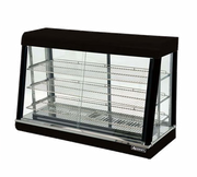 Admiral Craft HD-48 47.25" L x 20.38" W x 31.75" H Heated Display Case Countertop Electric Front & Rear Sliding Doors- 120 Volts