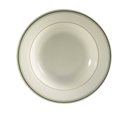 CAC China GS-105 16 Oz. American White Ceramic Round Greenbrier Pasta Bowl (1 Dozen)