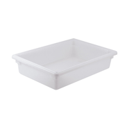 Winco PFFW-6 9 Gal White Food Storage Box