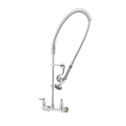 T&S B-0133-B EasyInstall Wall Mount Pre-Rinse with 8" Adjustable Centers