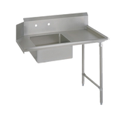 John Boos EDTS8-S30-R72 Straight Design Dishtable soiled Straight Design 72"W x 30"D x 44"H overall size for right-to-left operation