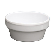 Winco MMSC-2W
 2-3/4"
 2-1/2 Oz.
 Plastic
 White
 Round
 Sauce Cup
 12 Dozen (Contains 1 Dozen)