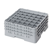 Cambro 36S638151 Camrack Glass Rack With (3) Soft Gray Extenders