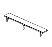 Piper Products RSFB-50 Tray Slide