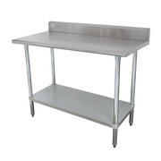 Advance Tabco KLAG-247-X 24" D x 84" W Stainless Steel 16 Gauge Work Table