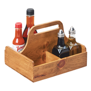 Cal-Mil 3692-99 Madera Condiment Caddy 9-3/4"W x 8"D x 7-1/2"H