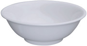 Winco MMB-32W
 7"
 32 Oz.
 Plastic
 White
 Triangular
 Bowl
 4 Dozen (Contains 1 Dozen)