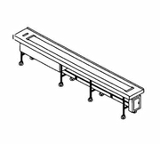 Piper Products FABRIC-16 Tray Make-Up Conveyor