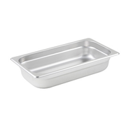 Winco SPJP-302 Steam Table Pan 1/3 Size