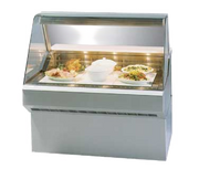 Federal Industries SQ4HD 48"W Curved Glass Market Series Hot Deli Case