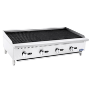 Atosa ATCB-48-NG 48" Natural Gas Countertop CookRite Charbroiler - 140,000 BTU