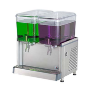 Grindmaster-UNIC-Crathco CS-2D-16 (BPA FREE) (2) 4.75 Gallon Electric Cold Beverage Dispenser - 120 Volts