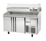 Infrico USA IRT-MPG1490-COMBO Granite Pizza Prep Table