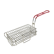 Winco FB-03 11-1/2"L x 6"W x 3-7/8"H Chimichanga/Burrito Fry Basket