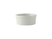 Tuxton BPX-1002 4-1/2" 10 Oz. Porcelain Porcelain White Round Souffl (1 Dozen)