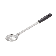 Winco BSPB-15 15" 1.2mm Thick Stainless Steel Basting Spoon