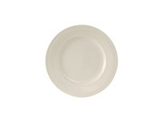 Tuxton HEA-054 5-1/2" Ceramic American White/Eggshell Round Plate (3 Dozen Per Case)