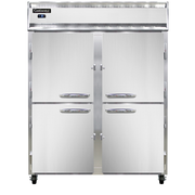 Continental Refrigerator 2FES-HD 57" W Two-Section Solid Door Reach-In Extra-Wide Freezer - 115 Volts