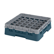 Cambro 36S318414 Camrack Glass Rack With Soft Gray Extender