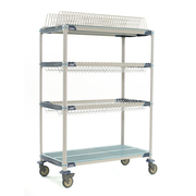 Metro PR48VX3 Metromax I Mobile Drying Rack Unit 48"W 4-Tier