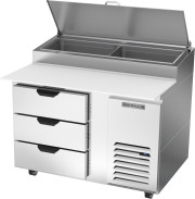 Beverage Air DPD46HC-3 46" W One-Section Pizza Top Refrigerated Counter