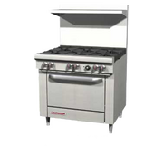 Southbend S36A-LP 36" Liquid Propane S-Series Restaurant Range - 203,000 BTU