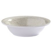 American Metalcraft DBN16LN 7.25" 16 Oz. Plastic White Round Bowl