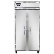 Continental Refrigerator 2RSEN 36.25" W Two-Section Solid Door Reach-In Slim Line Refrigerator