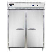 Continental Refrigerator DL2RWE-SA 57" W Two-Section Reach-In Designer Line Refrigerator/Heated Cabinet