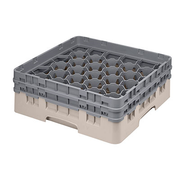 Cambro 30S434184 Camrack Glass Rack With (2) Soft Gray Extenders