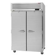 Turbo Air PRO-50R-N 51.75" W Two-Section Stainless Steel Door Reach-In PRO Series Refrigerator