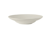 Tuxton AMU-063 10-1/4" 10-1/2 Oz. Ceramic Pearl White Round Pasta/Salad Bowl (1 Dozen)