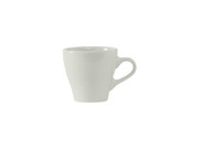 Tuxton BPF-0308 2-1/2" Porcelain Porcelain White Cappuccino Cup (2 Dozen Per Case)