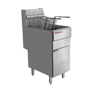 Grindmaster FMS403LP Liquid Propane 40 lbs Pro Fryer - 90,000 BTU