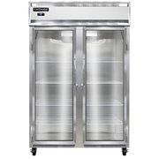 Continental Refrigerator 2RNGD 52" W Two-Section Glass Door Reach-In Refrigerator