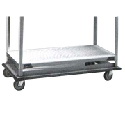 Metro D55JN Super Erecta Stock Truck Dolly 48"W Aluminum WrapaRound Bumper