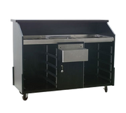Eagle Group DPB-5L-W 63" Deluxe Portable Bar