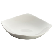 Winco WDP013-104 Porcelain Bright White Square Dish (36 Each Per Case)