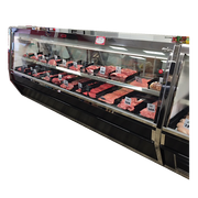 Howard McCray R-CMS40E-6-BE-LED 76.5"W Red Meat Service Case