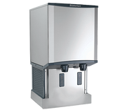 Scotsman HID540AW-1 40 Lbs. Bin Storage Air Cooled Wall Mounted Meridian Ice & Water Dispenser - 115 Volts