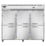Continental Refrigerator 3RFFE-HD 85.5" W Three-Section Solid Door Reach-In Extra-Wide Refrigerator/Freezer