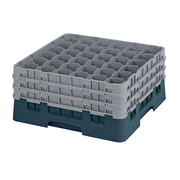 Cambro 36S738414 Camrack Glass Rack With (3) Soft Gray Extenders
