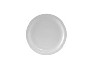 Tuxton CLA-054 5-1/2" Porcelain Porcelain White Round Plate (3 Dozen Per Case)