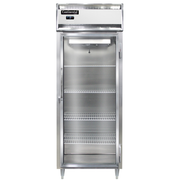 Continental Refrigerator DL1FE-SA-GD 28.5" W One-Section Glass Door Reach-In Designer Line Wide Freezer - 115 Volts